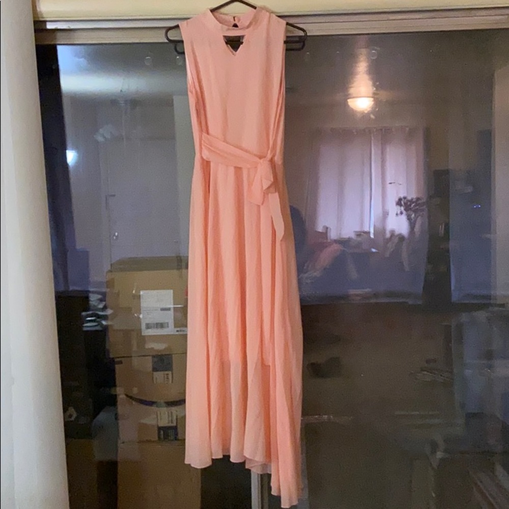 Maxi bridesmaid dress